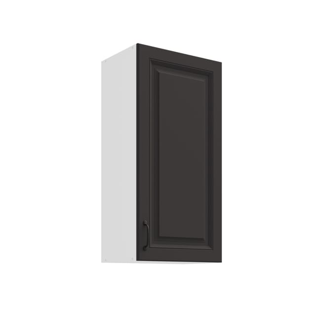 Küchen Preisbombe - Hängeschrank 45 Cm Stilo Grau Küchenzeile Küchenblock Küche Landhaus Höhe 90 Cm