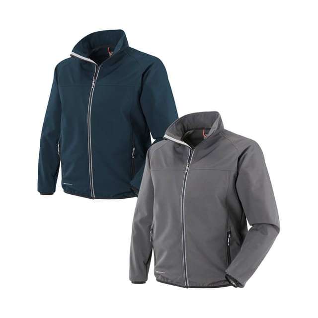 Venice Arbeitsjacke Aus Fleece-softshell - L - Blau - Neri