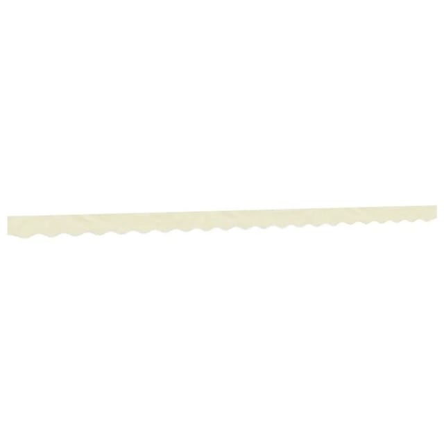 Markisenvolant Creme Gestreift 5 M Vidaxl