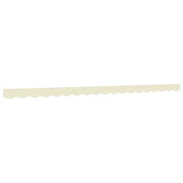 Markisenvolant Creme Gestreift 4,5 M Vidaxl