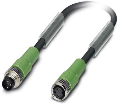 Phoenix Contact - 1681936 Sensor-/aktor-steckverbinder, Konfektioniert M8 Stecker, Gerade, Buchse, Ger