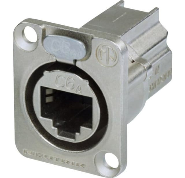 Neutrik Ne8fdx-p6 Rj45 Datensteckverbinder Ethercon D Serie Ne8fdx-p6 Buchse, Gerade Pole: 8p8c Ni