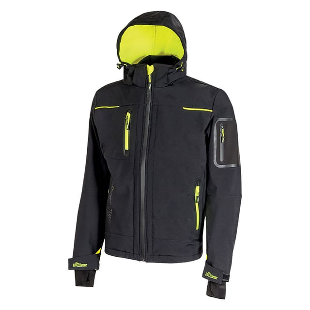 Arbeitsjacke 'space' Gr. L - Black Carbon