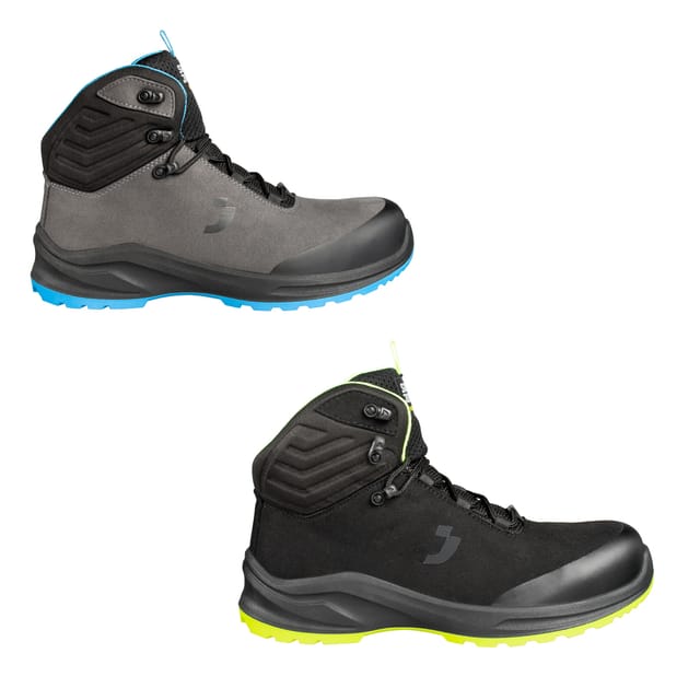 Safety Jogger - Veganer Sicherheitsschuh Modulo S3s Mid S3 Esd Fo Sr - 40 Eu - Grau