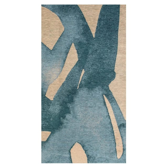 Beneffito - Teppich - Swing Kollektion - Lagunenblau - Teppich - Blau - 80x150cm