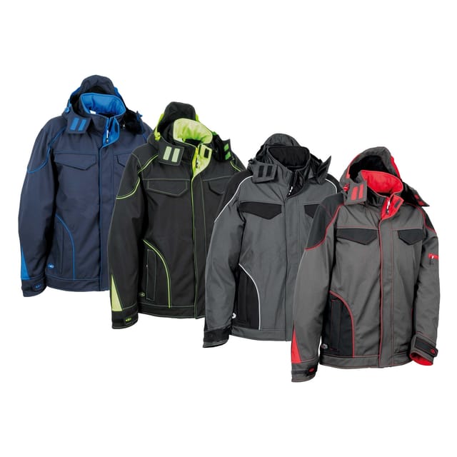Tecka Softshell-arbeitsjacke - 44 (eu) - Anthrazit - Cofra