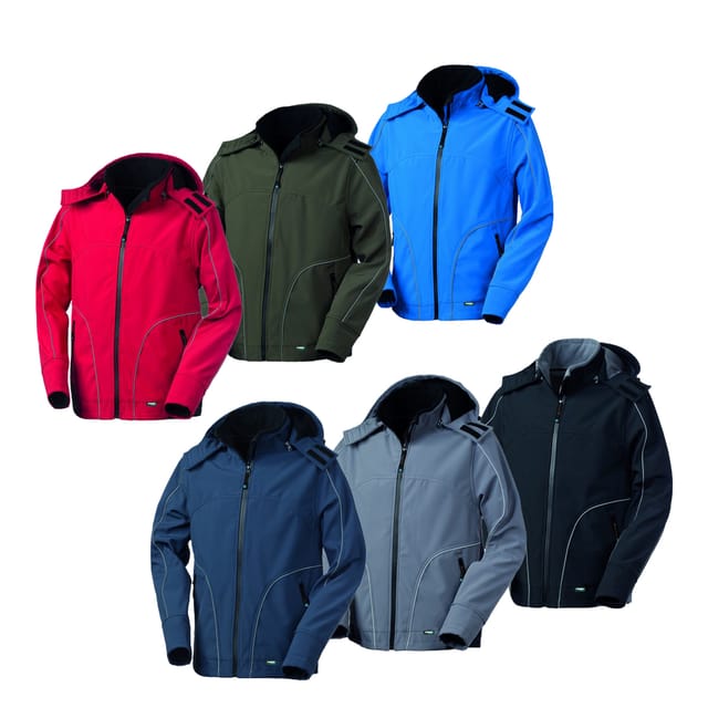 Rossini New Nyborg Softshell-arbeitsjacke - L - Rot