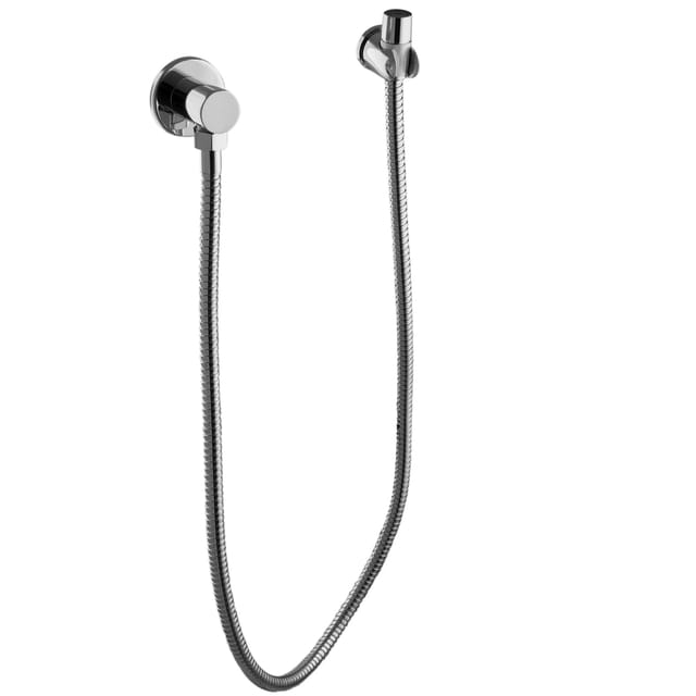 Paulgurkes - Bidet Set Brauseschlauch Halter Wandanschlussbogen 120cm