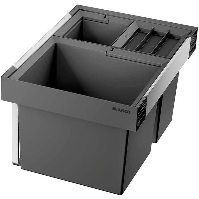 Blanco - Flexon Ii - Einbaumülleimer, Geteilt, Eimervolumen 35 L 526640