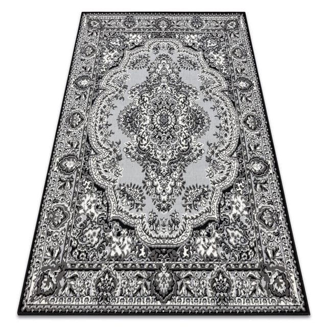 Teppich Bcf Morad Wiosna Klassisches Ornament - Grau Grey 240x340 Cm