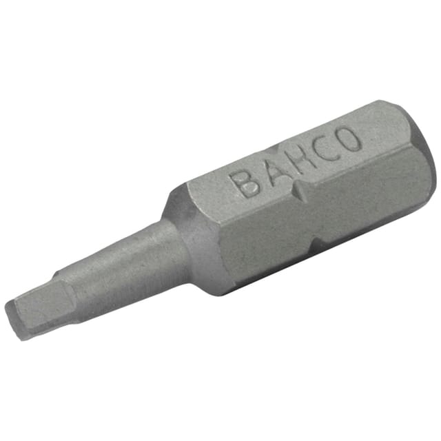 Bahco - 1/4-standard-bit Für Nr.3-robertson-schrauben 25 Mm - 3 Stk. Pro Blisterpackung