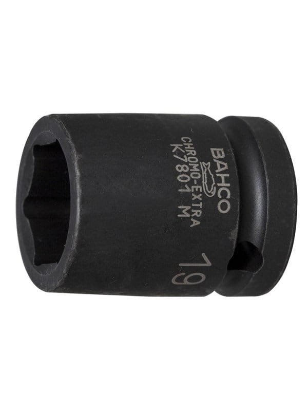 Bahco 1/2 Kraft-steckschlüssel-einsatz, Sechskant, 36 Mm, Phosphatiert