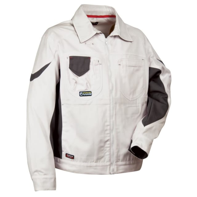 Cofra Maler Arbeitsjacke Weiß Schmutzabweisend 50