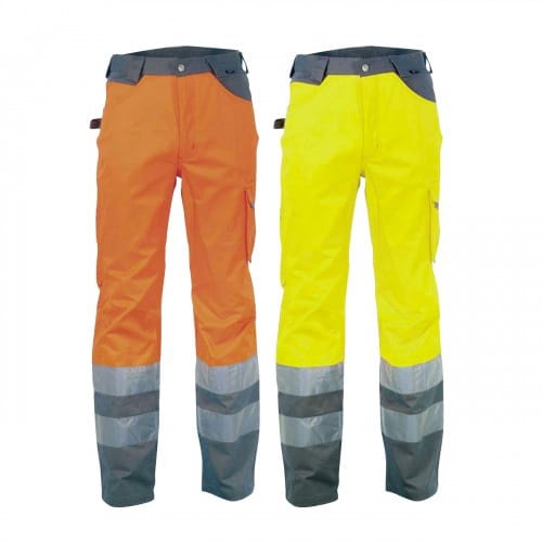 Cofra Light Arbeitshose Mit Hoher Sichtbarkeit - 48 (eu) - Orange