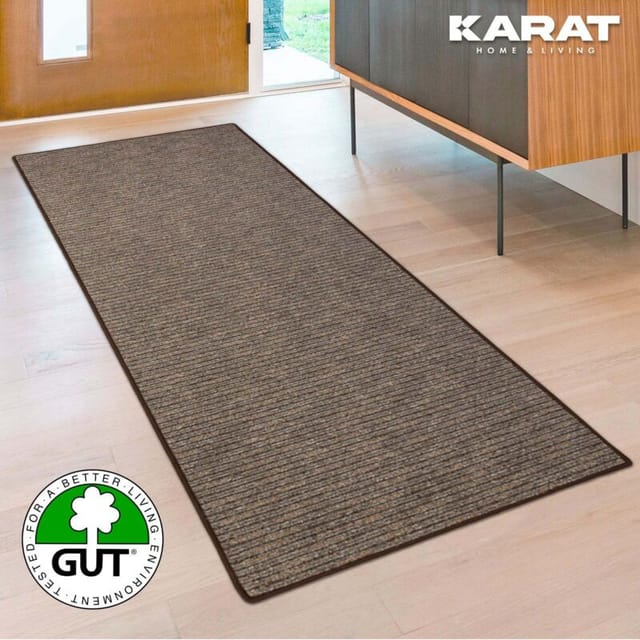 Teppich-läufer Auf Maß Geneva Anthrazit 67 X 500 Cm
