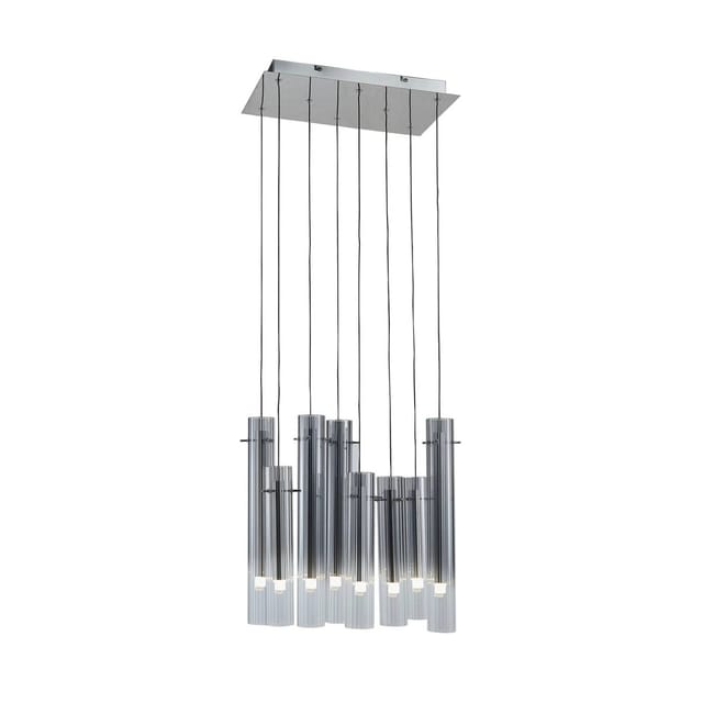 Lucande - Pendelleuchte 'korvitha' Aus Glas Dimmbar Für Wohnzimmer & Esszimmer Von