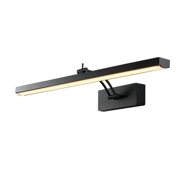 Rhodes 60 Cm Bilderleuchte Aus Schwarzem Metall - Searchlight