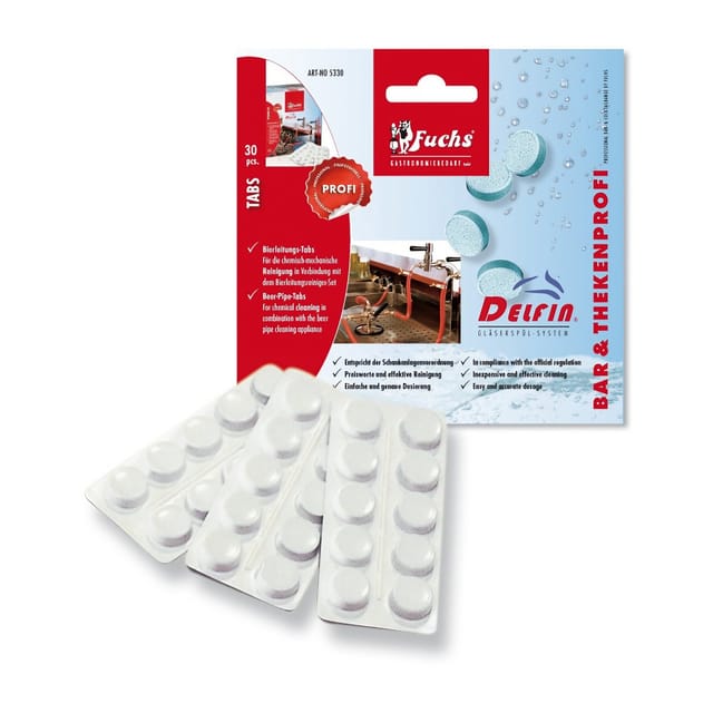 Reinigungsmittel, Reinigungstabs Für Bierleitungsreiniger-set - 30 Stck.
