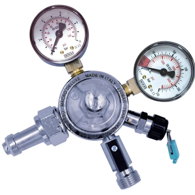 Druckregler, Gasdruckregler, Co2 Druckminderer - Für Afg, 1-leitig, 7bar