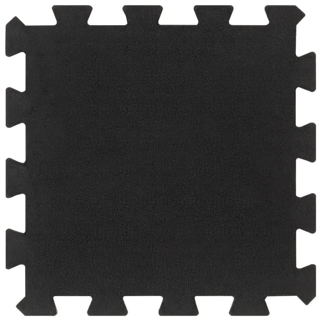 Bodenfliesen Aus Gummi 9 Stk. Schwarz 16 Mm 30x30 Cm Vidaxl693295