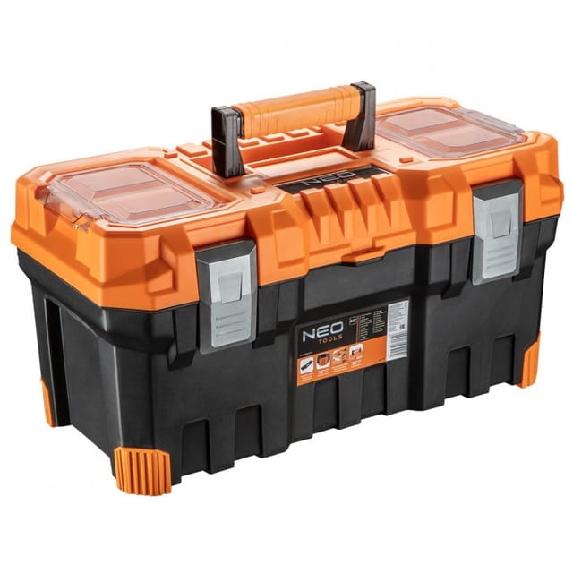 Neo Tools 22" Werkzeugkasten Mit Organizern - Geräumig, Solide