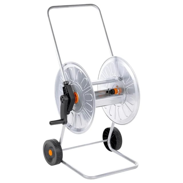 Schlauchwagen Für 80 M 1/2" Oder 50 M 3/4" Schlauch Stahl Vidaxl