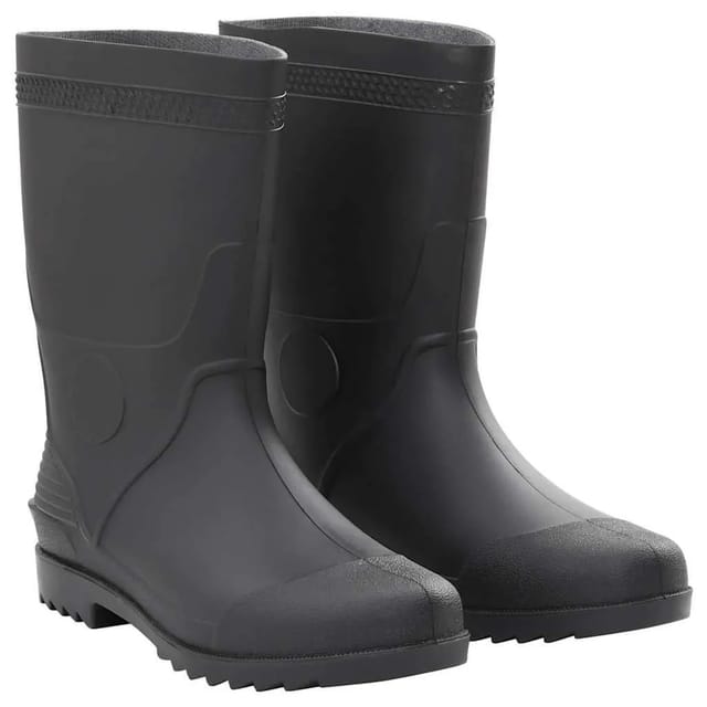 Gummistiefel Schwarz Größe 45 Pvc Vidaxl 406832