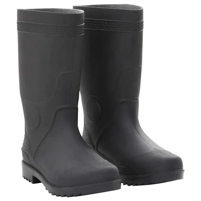 Gummistiefel Schwarz Größe 38 Pvc Vidaxl 902637