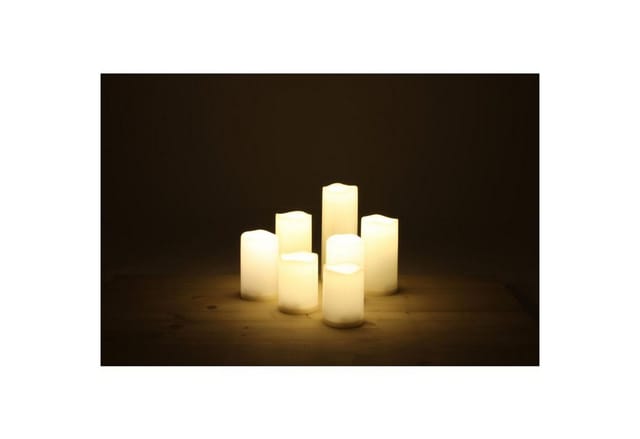 Led-kerzen-set Mit Flackerlicht 7-teilig