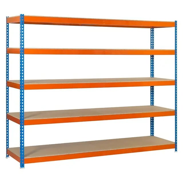 Simonrack Regalsystem Ohne Schrauben Mehrfarbig 10 Regalböden 5 Ebenen
