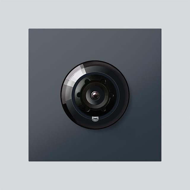 Siedle Modèle Kamera-intercom Grau-anthrazit 99x99x41 Mm