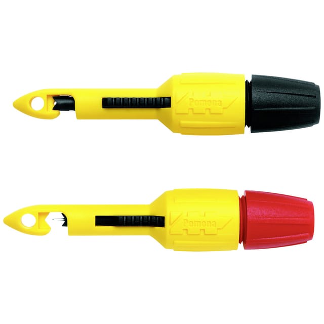 Pomona Electronics - 6405/pom Prüfspitze Rot, Schwarz 1 Set