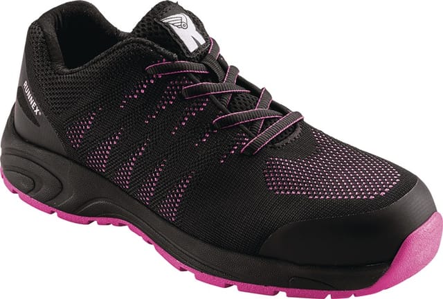 Runnex 5180-41 Damensicherheitsschuh Girlstar 5180 Größe 41 Schwarz/pink S1p Src