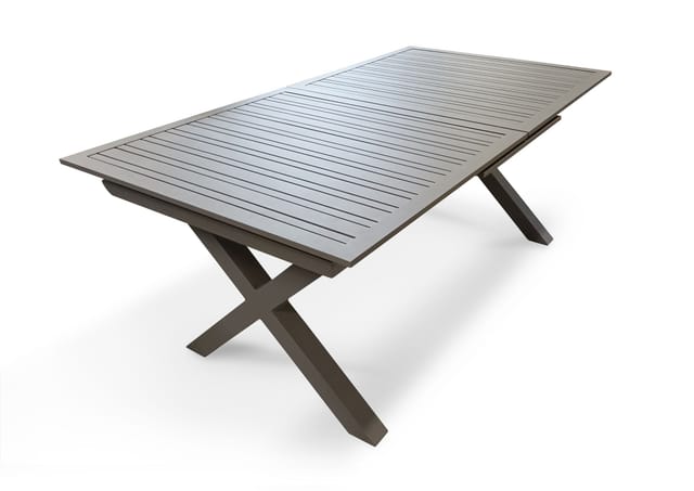 Dcb Garden - Floride - Quarz-gartentisch Aus Aluminium