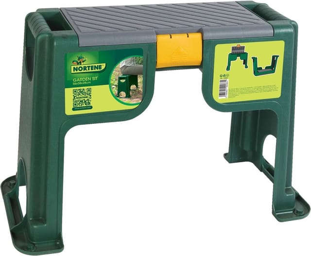 Wendbare Gartenbank "garden-sit" Mit Kissen + Aufbewahrungsbox Nortene