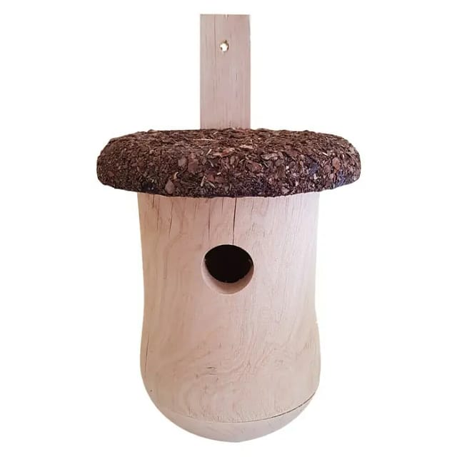 Weitere - Nistkasten Kiefernholz Natur/braun Lxh 22/30xd=18 Cm Vogelhäuser