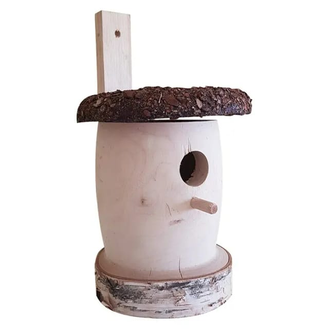 Weitere - Nistkasten Kiefernholz Natur/braun Lxh 20/30xd=16 Cm Vogelhäuser