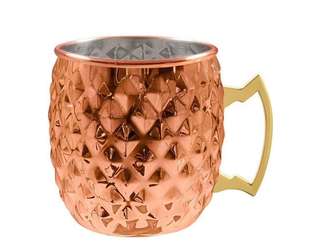 Becher, Tasse - Diamond Moscow Mule, Kupfer, 550 Ml
