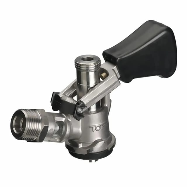 Zapfkopf, Keg Verschluss, Keg Anschluss - Köpi-fitting, Oberer Ausgang (kelleranstich)