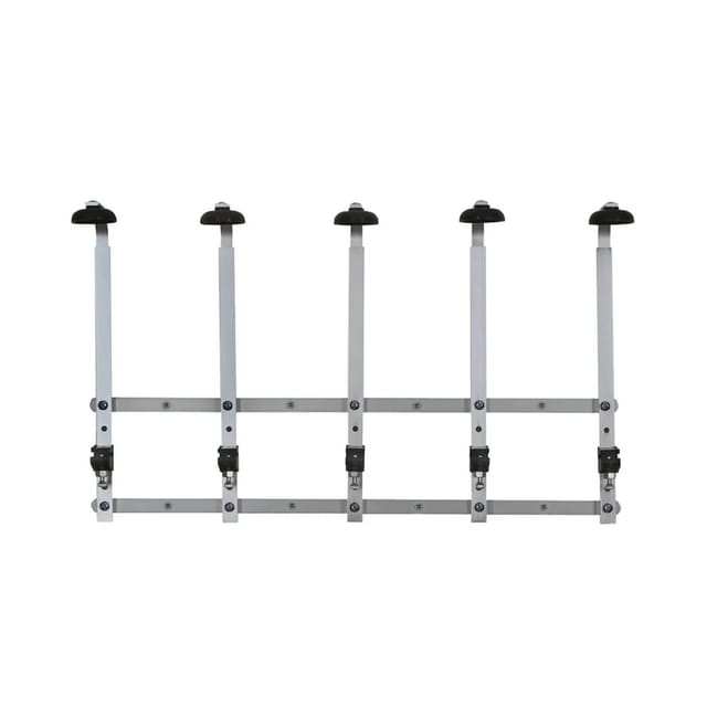 Ich-zapfe - Flaschenhalter Wandmontiert, Weinflaschenhalter - Profi, Für 0,7 - 1,0l Flaschen, Wandhalterung Für 5 Flaschen