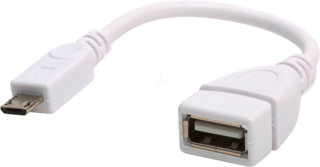 Sc0006 Usb-adapter ® [1x Usb 2.0 Stecker Micro-b - 1x Usb 2.0 Buchse A] 8 - Raspberry Pi