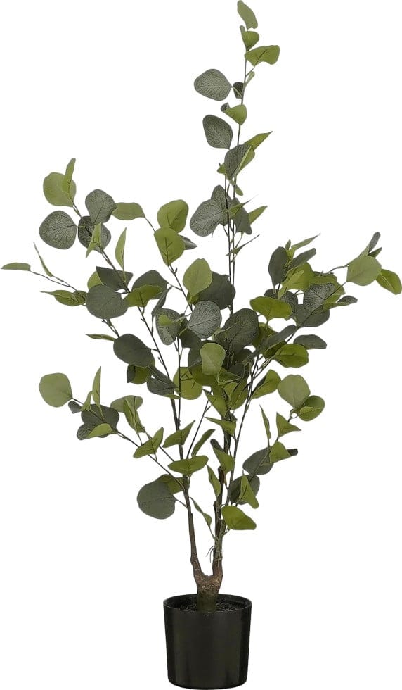 Mica Decorations - Mica Eukalyptusbaum Im Topf Grün Polyester 120 Cm Ast, Stängel & Zweig