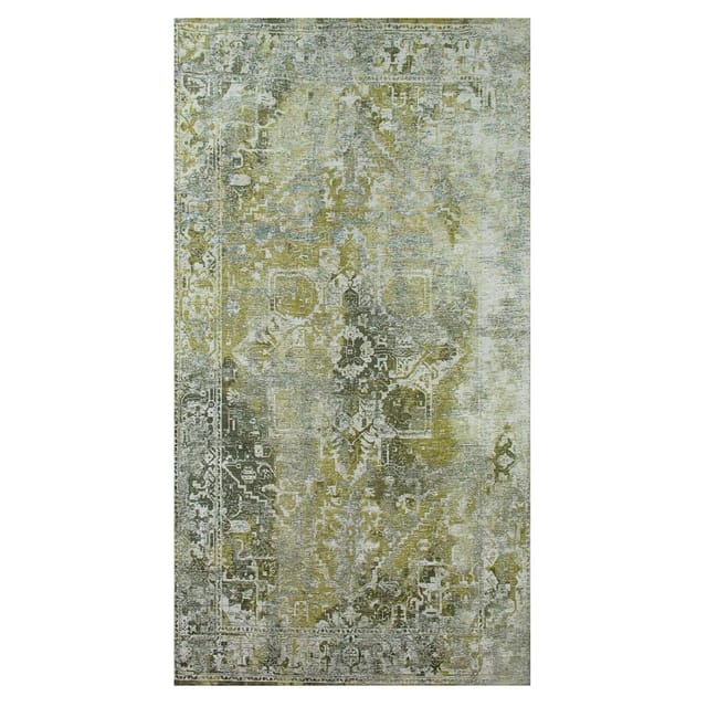 Beneffito - Teppich - Heris Kollektion - Olive - Teppich - Grün - 80x150cm