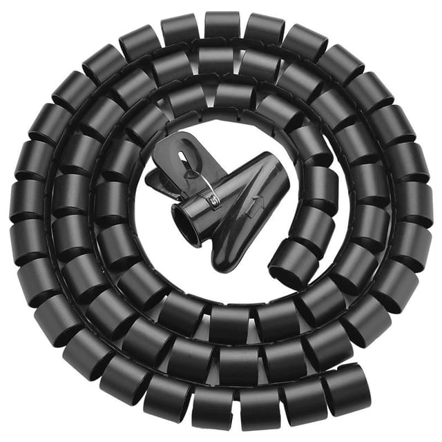 Kabel-organizer-abdeckung 3m Schwarz