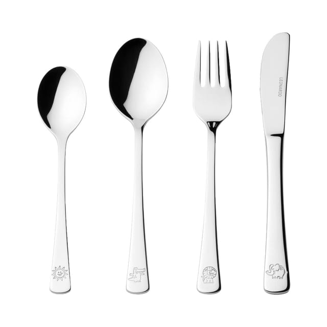 Leonardo Kinderbesteck Bambini 4-teilig
