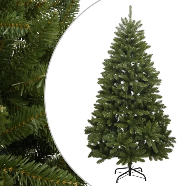 Künstlicher Weihnachtsbaum Klappbar Mit Ständer Grün 270 Cm Vidaxl