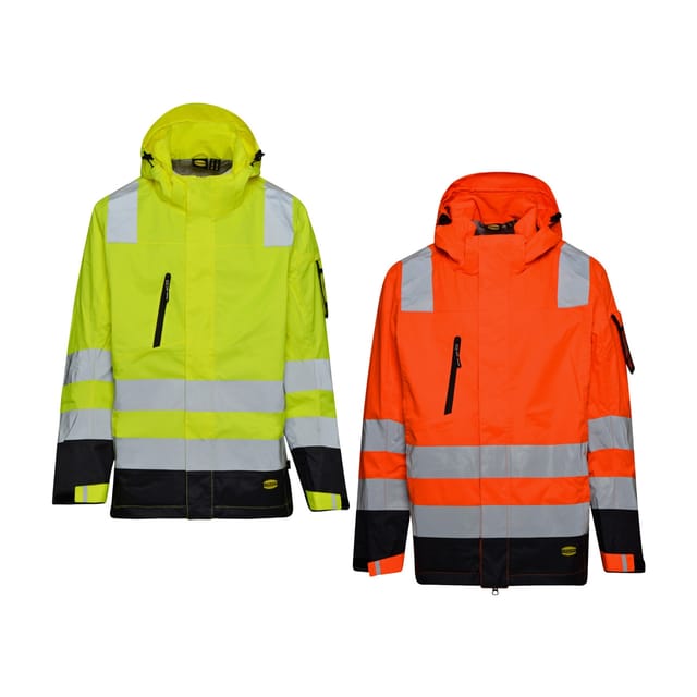 Diadora - Hv Jacket External Shell Warnschutz-arbeitsjacke - Xxl - Gelb