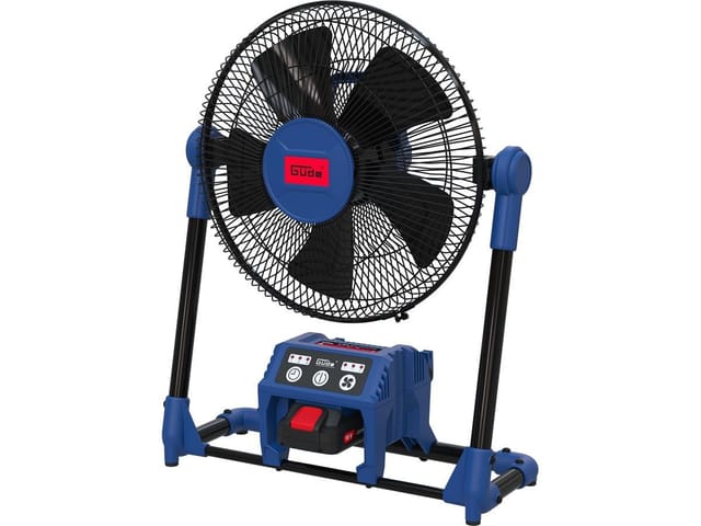 Güde - Akku Ventilator Lüfter V 18-201-05 Tischventilator Mit Akku Und Ladegerät