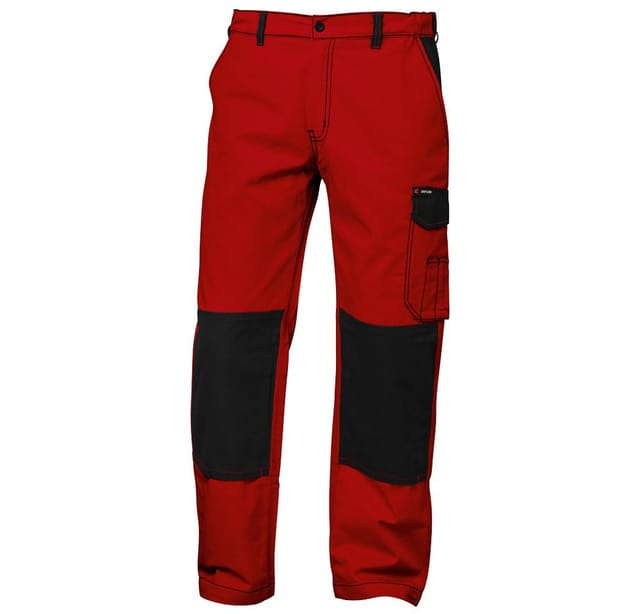Gr .64 Gent Twill-bundhose Rot Gent Twill Trousers