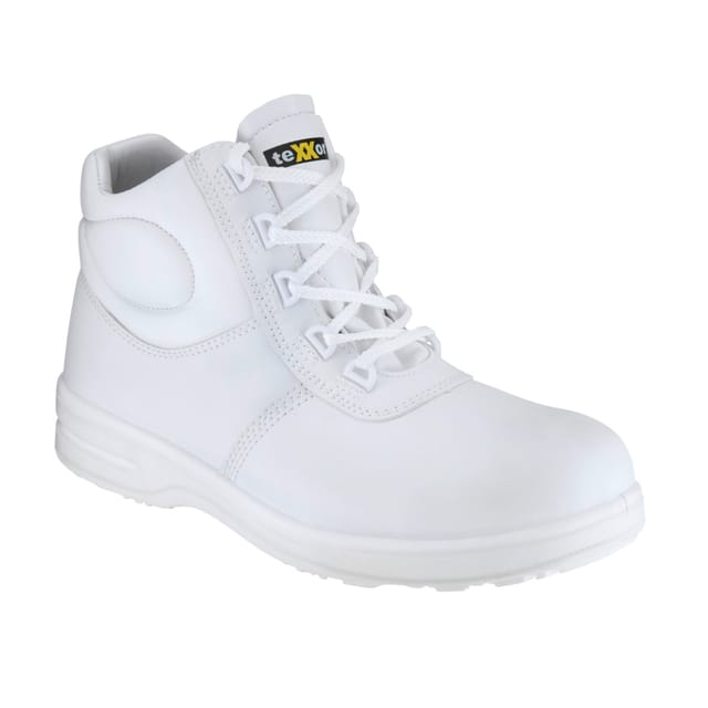 Texxor® S2-sicherheitsschnürstiefel Montepellier Weiß En Iso 20345 626039 Gr.39